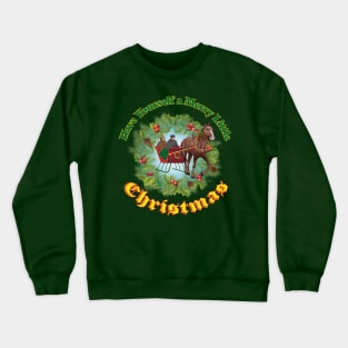 Christmas Sleigh Crewneck Sweatshirt